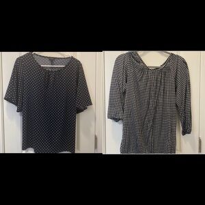 Bundle of 2 Womens Small Business Casual Tops